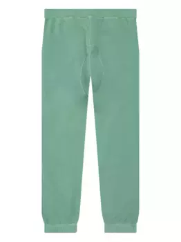 Спортивные брюки с значком компаса Stone Island, зеленый