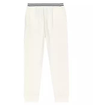 Спортивные брюки Sailor из хлопка и шелка Loro Piana, белый