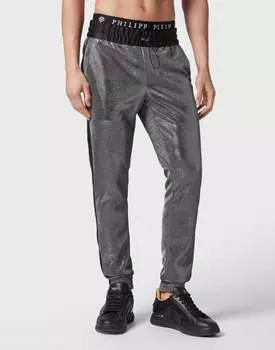 Спортивные брюки Sartorial Philipp Plein, цвет Black/Silver