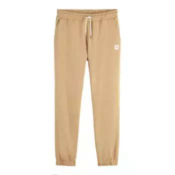 Спортивные брюки Scotch & Soda Essential Logo Badge, бежевый