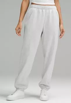 Спортивные брюки Scuba Mid-Rise Oversized Regular lululemon, цвет heathered core ultra light grey