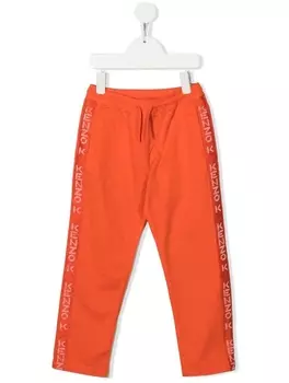 Спортивные брюки Serg с логотипом Kenzo Kids, оранжевый