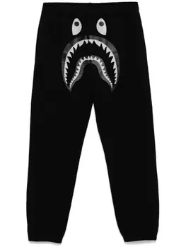 Спортивные брюки Shark A BATHING APE, черный
