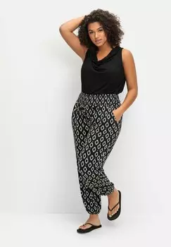 Спортивные брюки Sheego, черный