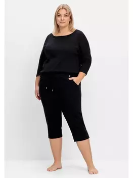 Спортивные брюки sheego Relax, черный
