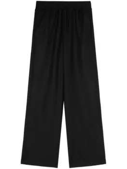 Спортивные брюки широкого кроя Jil Sander, черный