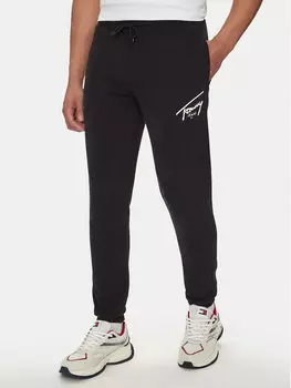 Спортивные брюки slim fit Tommy Jeans, черный