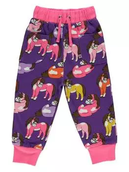 Спортивные брюки Smfolk, цвет Lila/ Pink