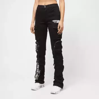 Спортивные брюки Smoke Rise Utility High Rise Straight Pants, черный