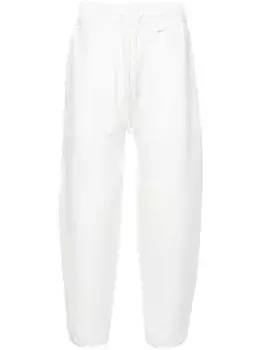 Спортивные брюки со вставками MONCLER, белый