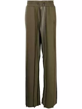 Спортивные брюки со вставками Mostly Heard Rarely Seen, зеленый