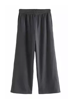 Спортивные брюки SOFT TOUCH HEAVYWEIGHT WIDE LEG JOGGERS REGULAR FIT Next, серый