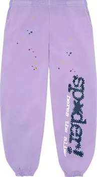 Спортивные брюки Sp5der Aa Sweatpant Purple, фиолетовый
