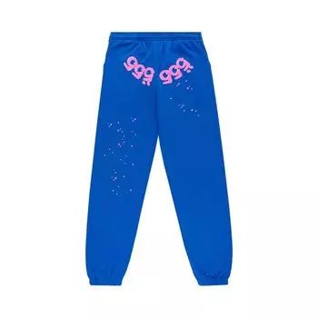 Спортивные брюки Sp5der Angel Number Sweatpant 'Blue', синий