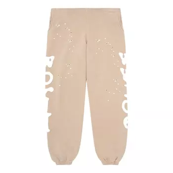 Спортивные брюки Sp5der Beluga Sweatpants 'Sand', бежевый