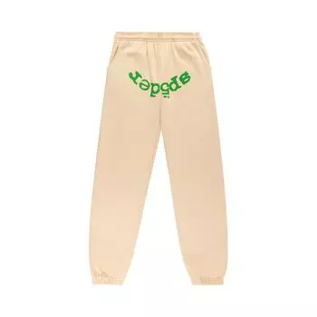 Спортивные брюки Sp5der Og Web V2 Sweatpant 'Cream', кремовый