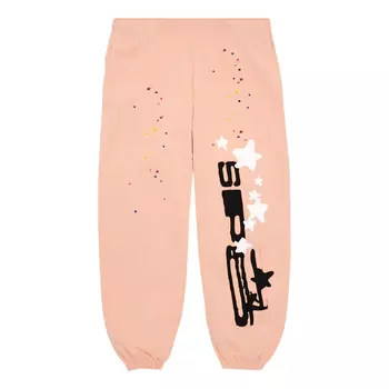 Спортивные брюки Sp5der Sweatpants 'Bellini', розовый
