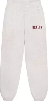 Спортивные брюки Sporty & Rich Health Ivy Sweatpant 'Heather Grey/Merlot', серый
