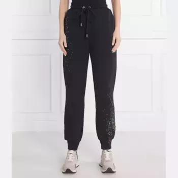 Спортивные брюки стандартного кроя Actitude_Twinset, черный