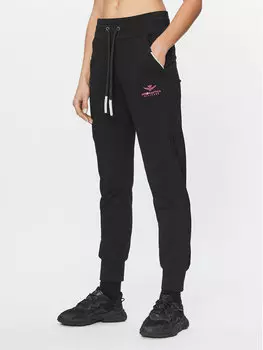 Спортивные брюки стандартного кроя Aeronautica Militare, черный