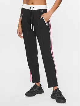 Спортивные брюки стандартного кроя Aeronautica Militare, черный