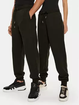 Спортивные брюки стандартного кроя Ami Paris, коричневый