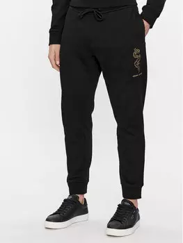 Спортивные брюки стандартного кроя Armani Exchange, черный