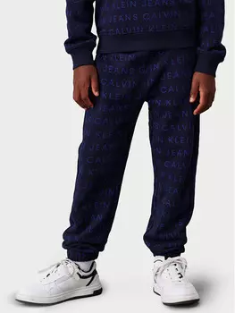 Спортивные брюки стандартного кроя Calvin Klein Jeans, синий