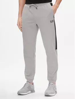 Спортивные брюки стандартного кроя Ea7 Emporio Armani, серый