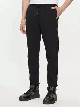 Спортивные брюки стандартного кроя Ea7 Emporio Armani, черный