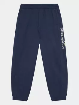 Спортивные брюки стандартного кроя Ea7 Emporio Armani, синий