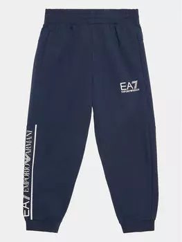 Спортивные брюки стандартного кроя Ea7 Emporio Armani, синий