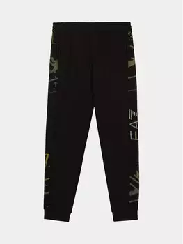 Спортивные брюки стандартного кроя Ea7 Emporio Armani, черный