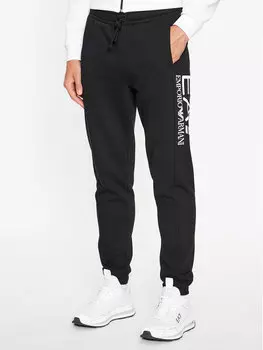 Спортивные брюки стандартного кроя Ea7 Emporio Armani, черный