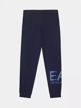 Спортивные брюки стандартного кроя Ea7 Emporio Armani, синий