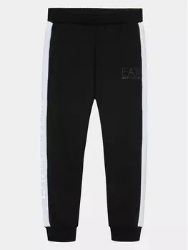 Спортивные брюки стандартного кроя Ea7 Emporio Armani, черный
