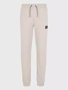Спортивные брюки стандартного кроя Ea7 Emporio Armani, бежевый