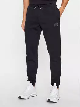 Спортивные брюки стандартного кроя Ea7 Emporio Armani, черный