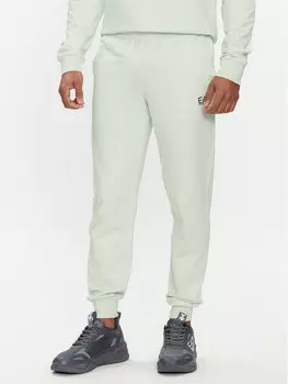 Спортивные брюки стандартного кроя Ea7 Emporio Armani, зеленый