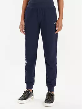 Спортивные брюки стандартного кроя Ea7 Emporio Armani, синий