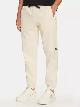 Спортивные брюки стандартного кроя Ea7 Emporio Armani, бежевый