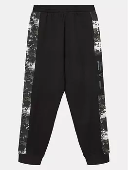Спортивные брюки стандартного кроя Ea7 Emporio Armani, черный