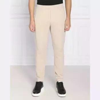 Спортивные брюки стандартного кроя Emporio Armani, бежевый