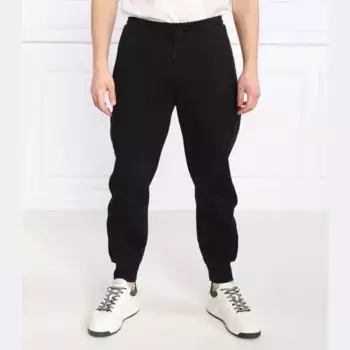 Спортивные брюки стандартного кроя Emporio Armani, черный