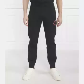 Спортивные брюки стандартного кроя Emporio Armani, черный