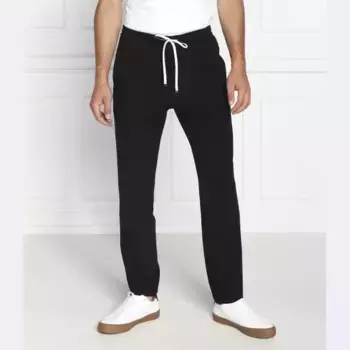 Спортивные брюки стандартного кроя Emporio Armani, черный