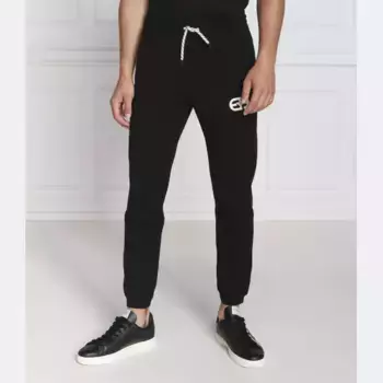 Спортивные брюки стандартного кроя Emporio Armani, черный