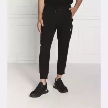 Спортивные брюки стандартного кроя Emporio Armani, черный