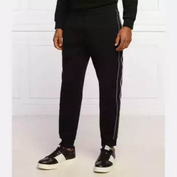 Спортивные брюки стандартного кроя Emporio Armani, черный