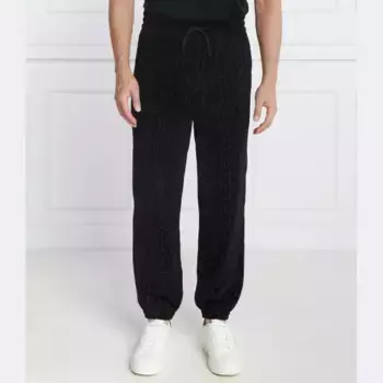 Спортивные брюки стандартного кроя Emporio Armani, черный